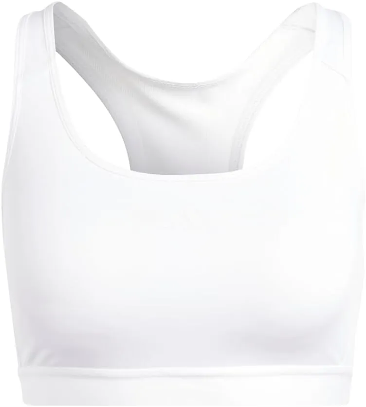 adidas Womens Power React Sports Bra Training Casual Casual Cooling - Black