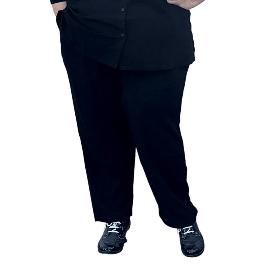 Black Summer Trousers -  Made to Order