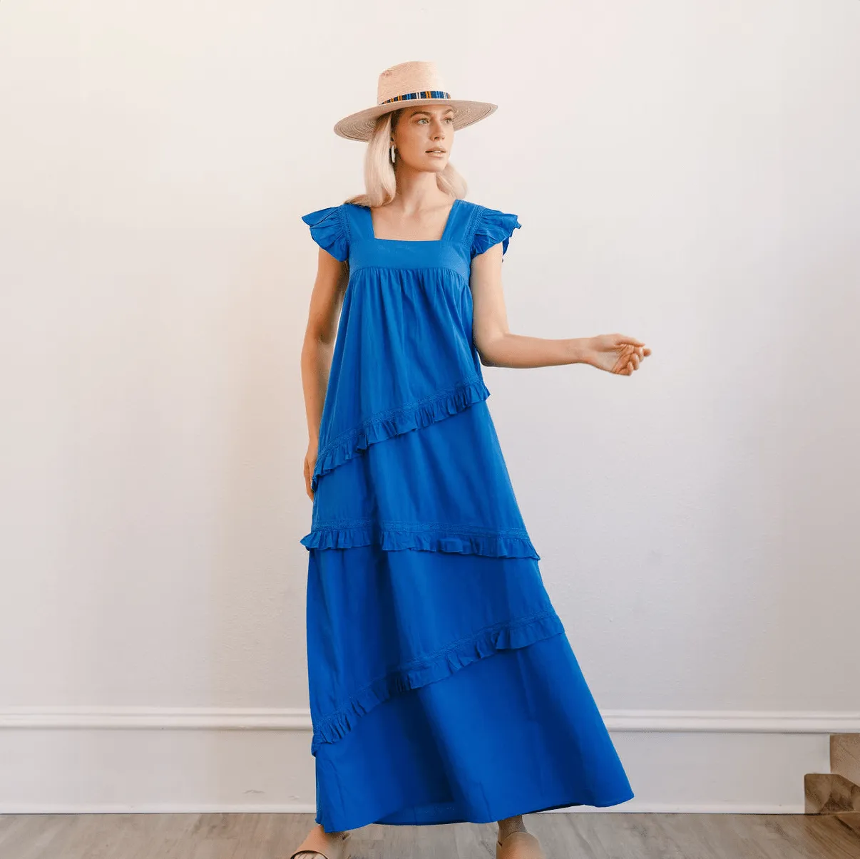 Blue Olla Dress