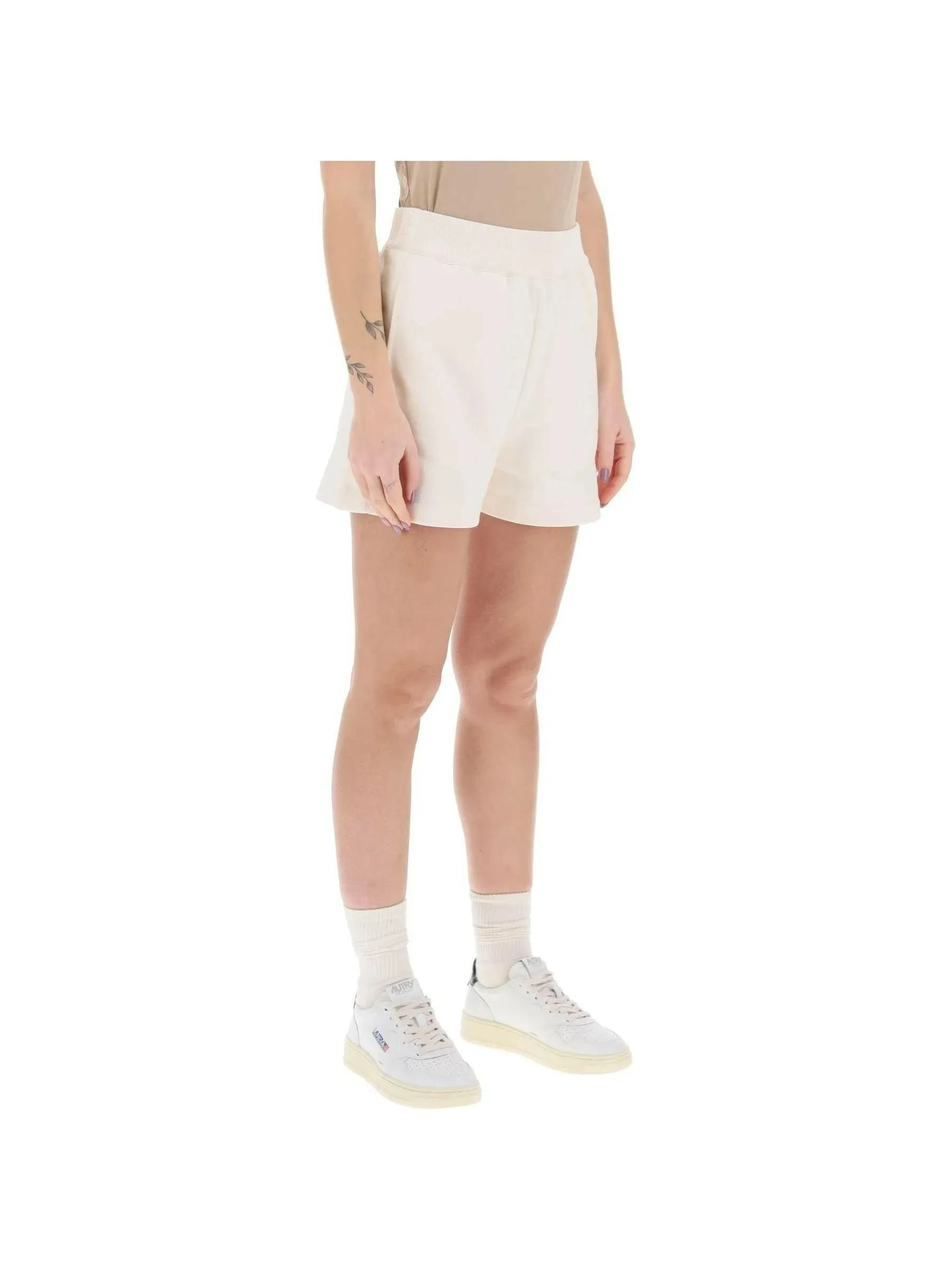 Brushed Knit Textured Shorts