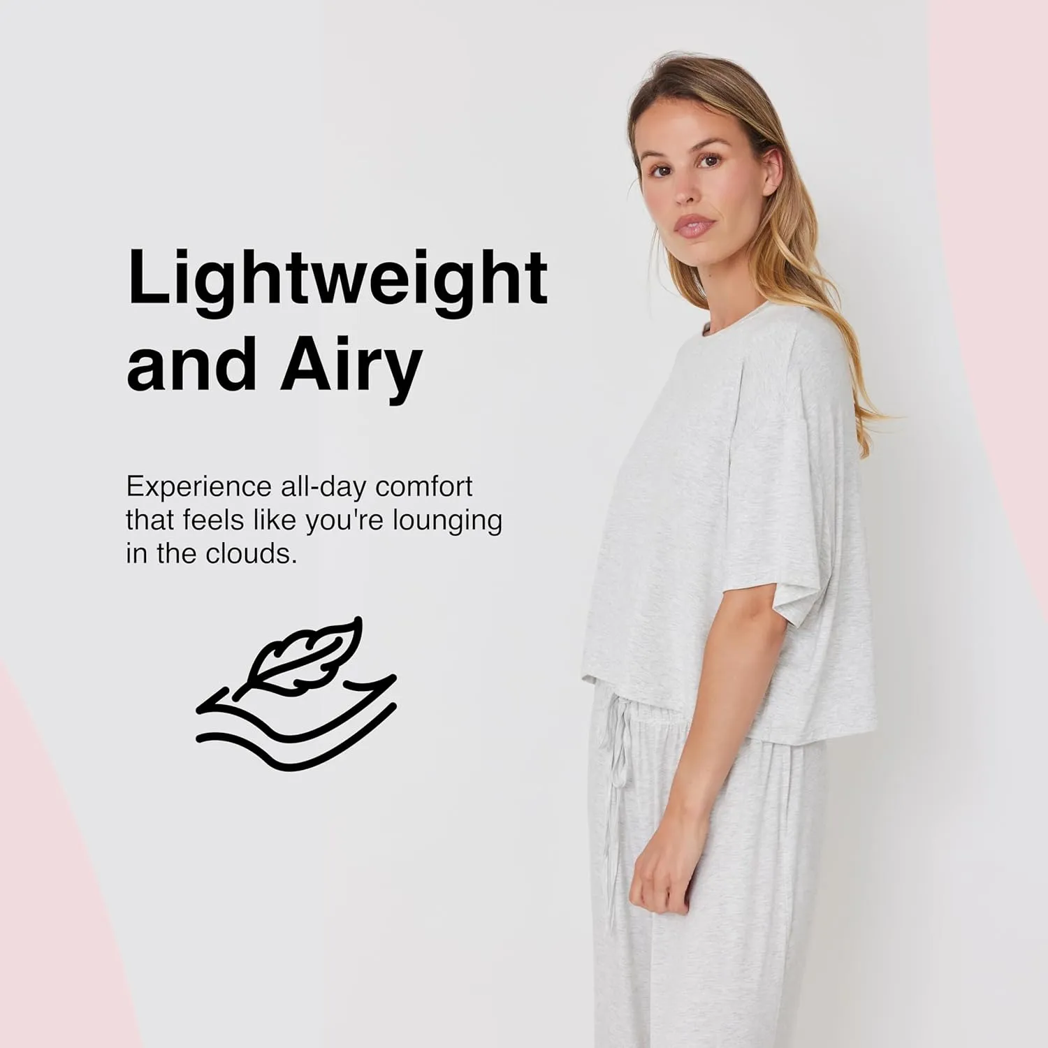 BUMPSUIT Crop Top for Women - Short Sleeve T-Shirts, Round Neck Cloud Cropped Athletic Gym Casual Blouse | Soft Yoga Boxy Tee