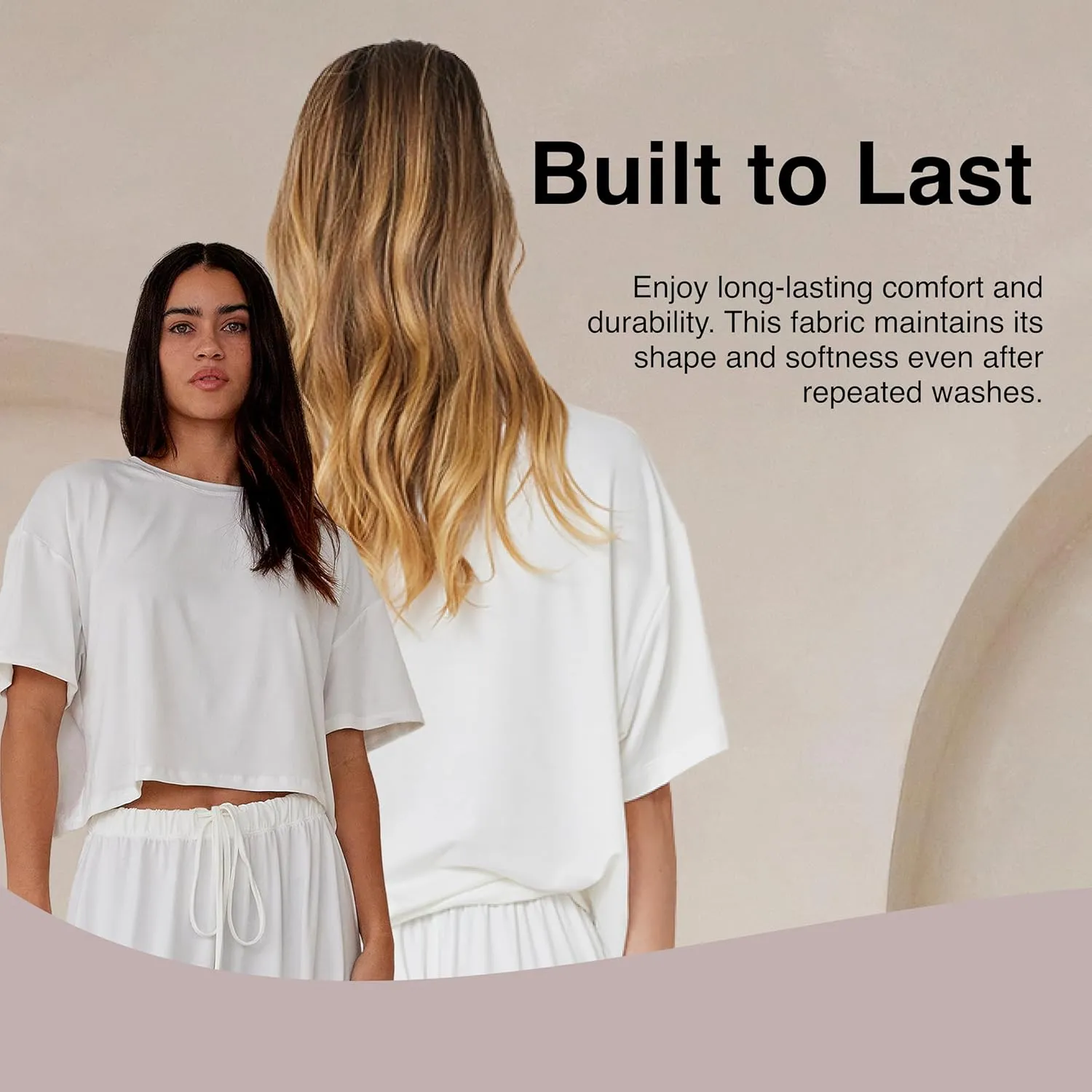BUMPSUIT Crop Top for Women - Short Sleeve T-Shirts, Round Neck Cloud Cropped Athletic Gym Casual Blouse | Soft Yoga Boxy Tee