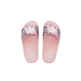 Camo Girl Power Baby Pink Slides