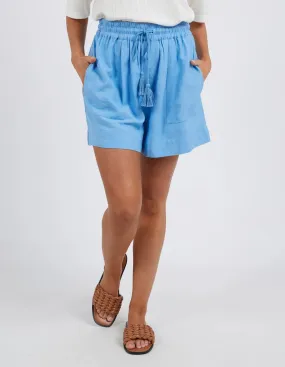 Clem Relaxed Short Azure Blue