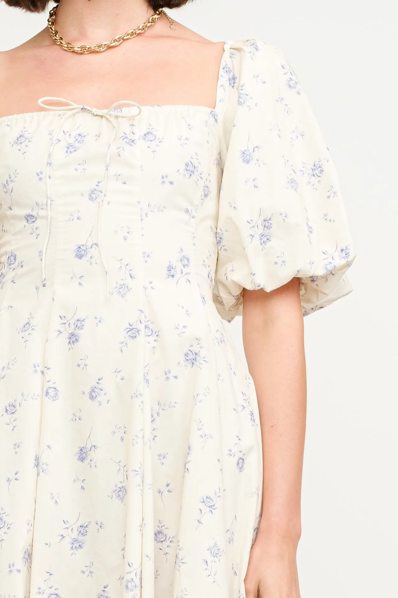 Cotton Floral Dress