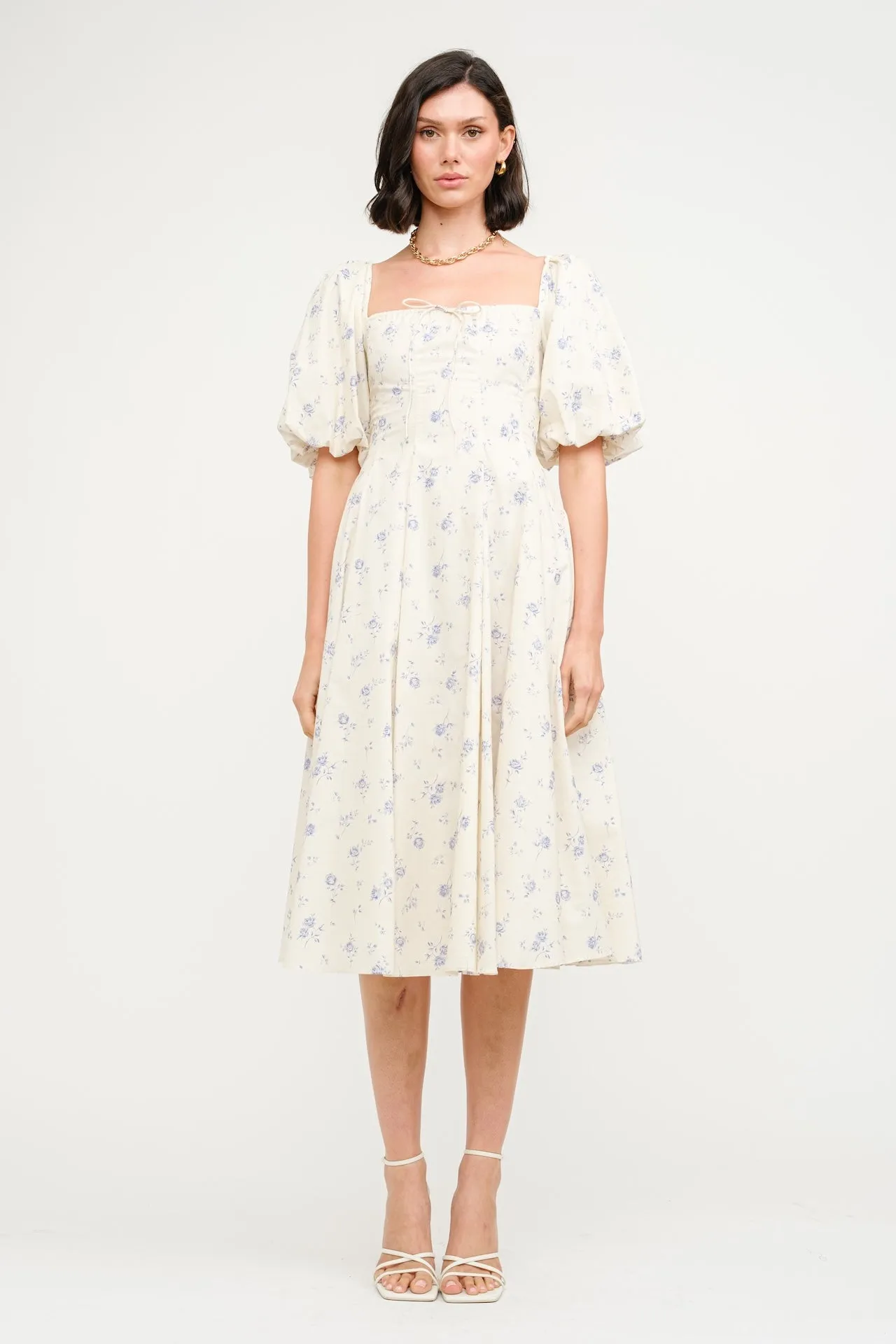 Cotton Floral Dress
