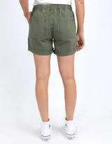 Emma Relaxed Denim Shorts - Clover