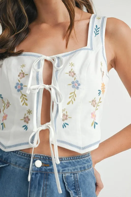 Emme's Embroidered Top