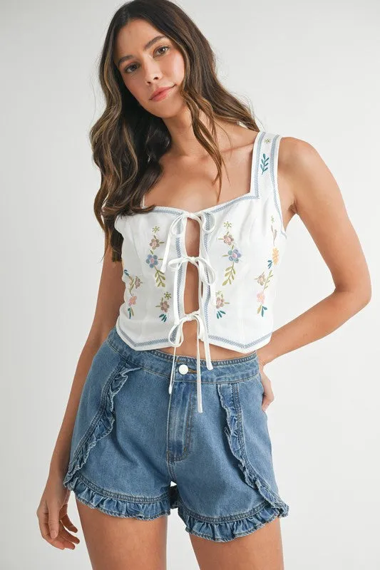 Emme's Embroidered Top