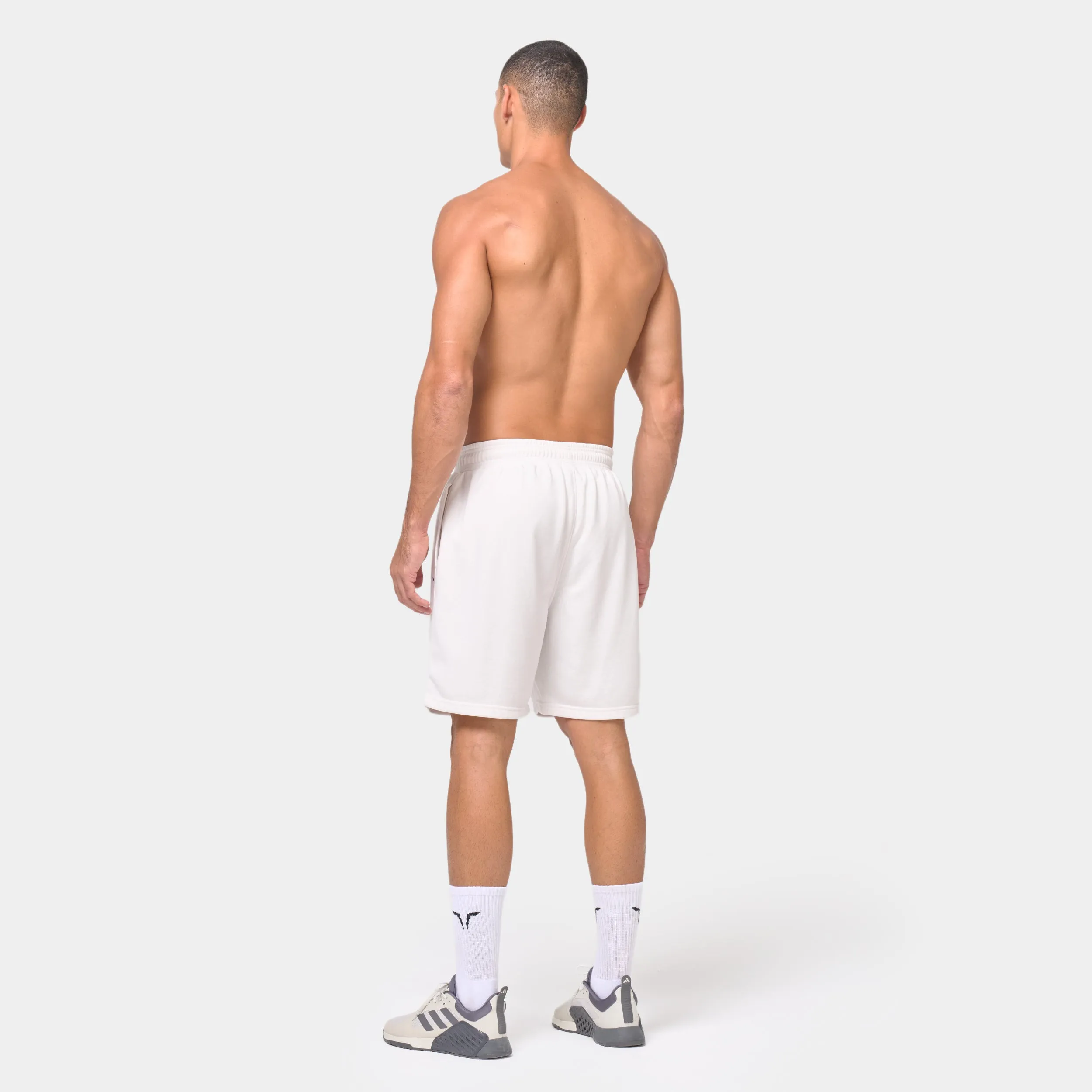 Essential 7" Relaxed Shorts - Pearl White