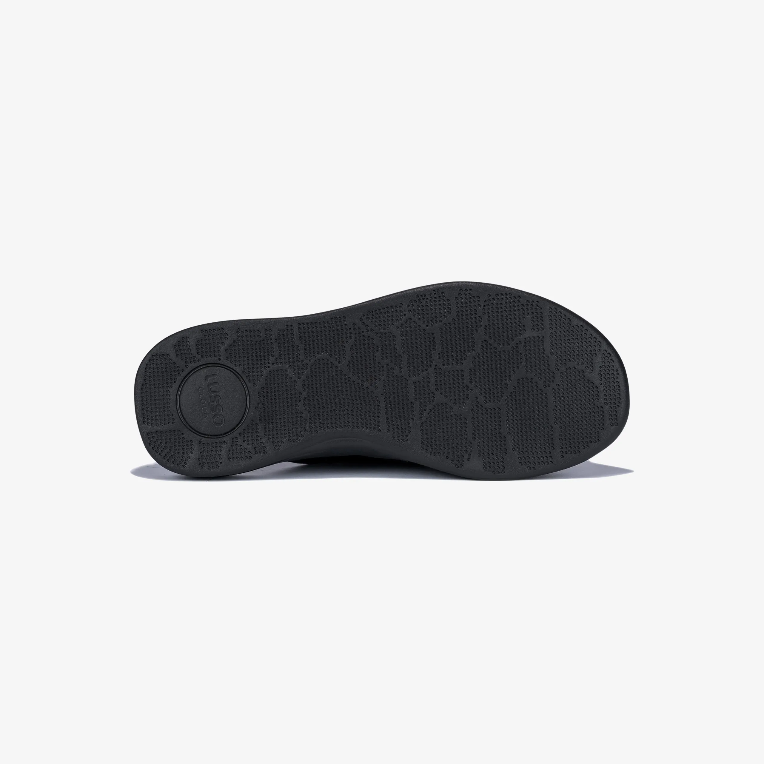 Esto - Jet Black Leather Open Weave / Matte Black
