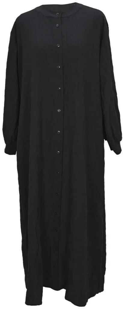 FLOWY BUTTON DOWN MAXI DRESS