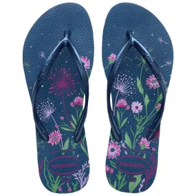 HAVAIANAS SLIM ORGANIC - COMFY BLUE