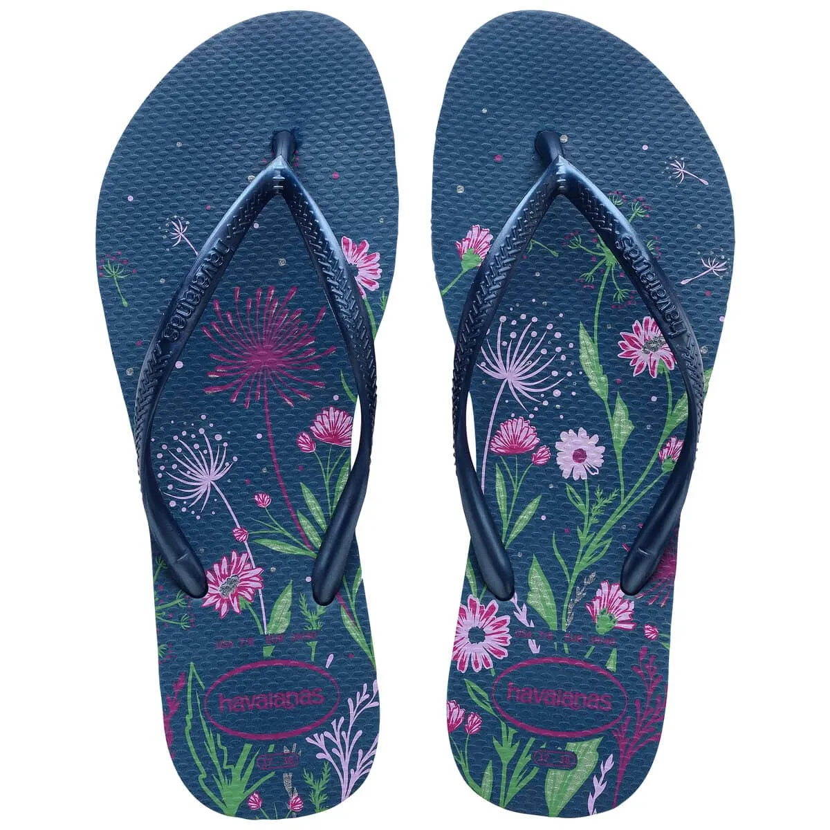 HAVAIANAS SLIM ORGANIC - COMFY BLUE