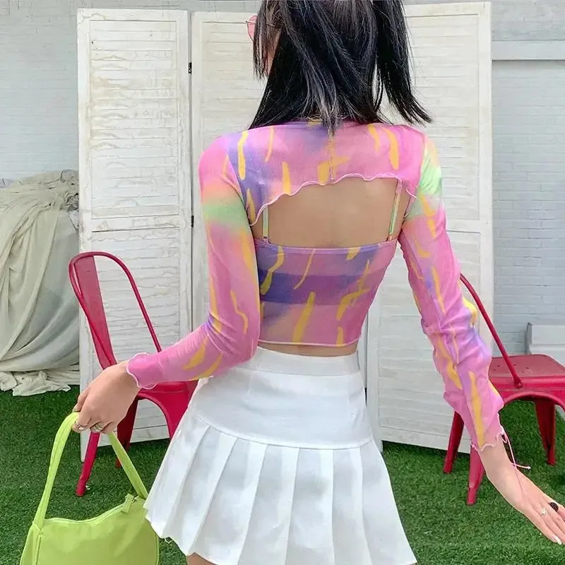 Hollow Bandage Two-piece Top