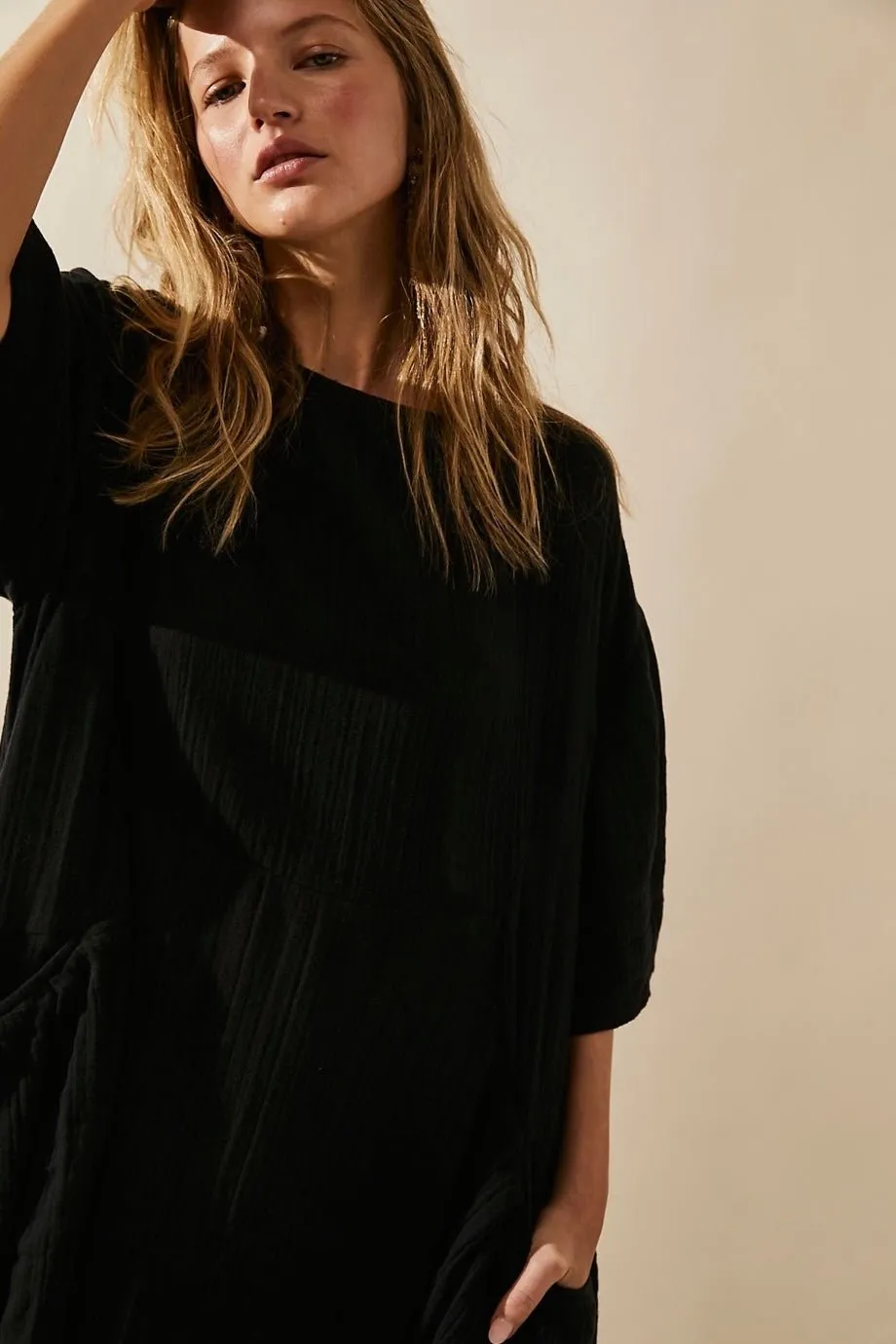 LIGHT COTTON MIDI DRESS ARABELLA