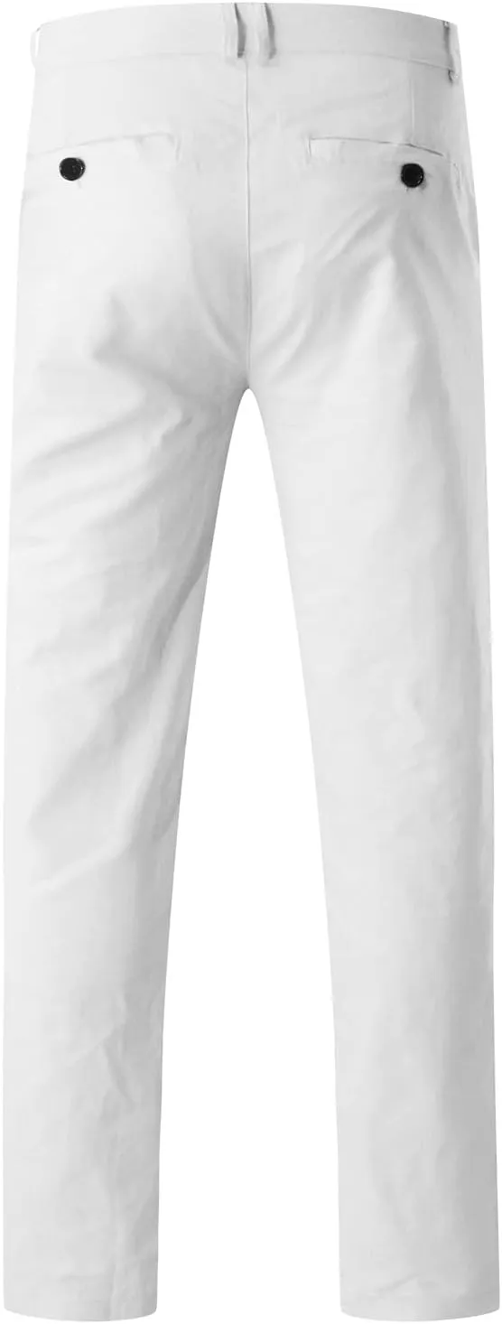 Men' S Casual Cargo Pants Loose Fit Hiking Joggers Athletic Sweatpants Outdoor Wearing Pants with Pockets Trousers