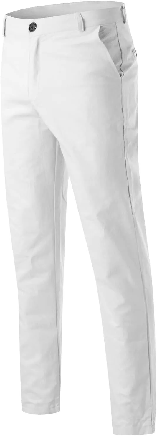 Men' S Casual Cargo Pants Loose Fit Hiking Joggers Athletic Sweatpants Outdoor Wearing Pants with Pockets Trousers