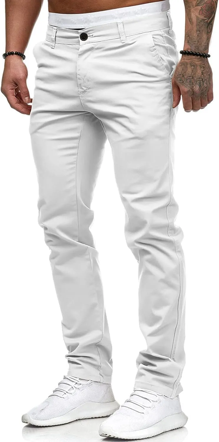 Men' S Casual Cargo Pants Loose Fit Hiking Joggers Athletic Sweatpants Outdoor Wearing Pants with Pockets Trousers
