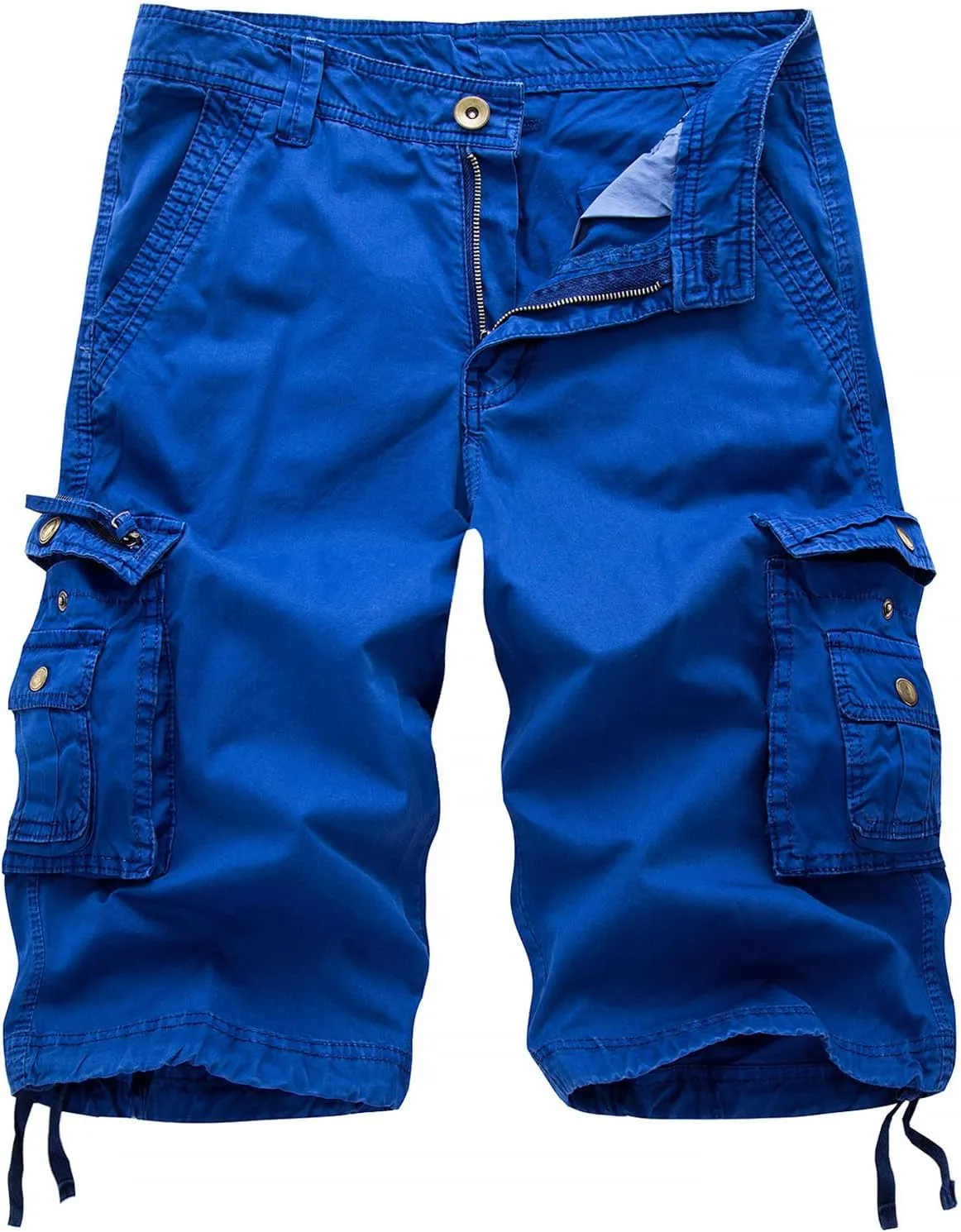 Men's Cargo Shorts Casual Lightweight Relaxed Fit Multi Pocket Sport Shorts Plus Size Summer Tactical Cargo Shorts