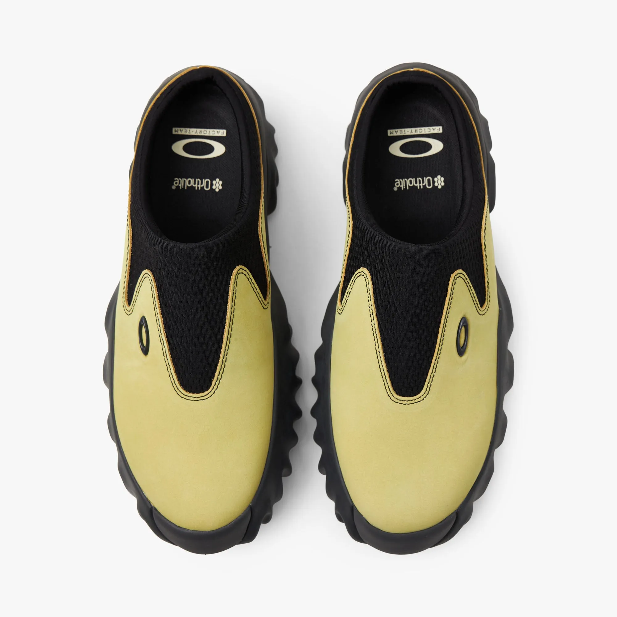 Oakley Factory Team Suede Chop Saw Mule Celery / Black