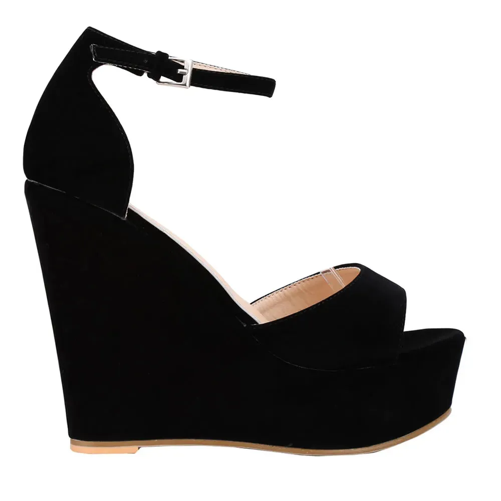 Penelope - Elegant Platform Wedge Sandals for Women