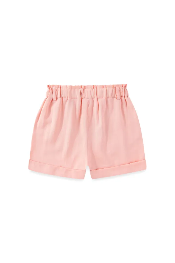 Relaxed Essential Shorts Peach