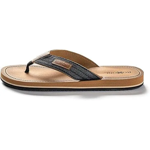 Roxoni Mens Thong Flip Flops Beach/Pool Outdoor Sandals