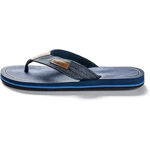 Roxoni Mens Thong Flip Flops Beach/Pool Outdoor Sandals