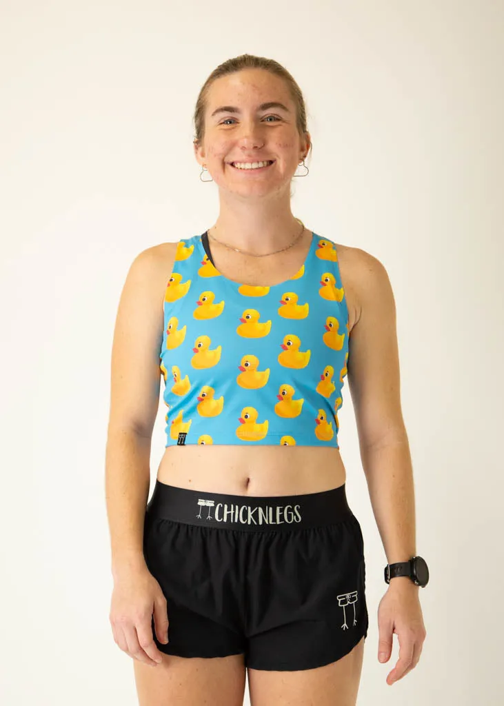 Rubber Ducky PWR Crop Top