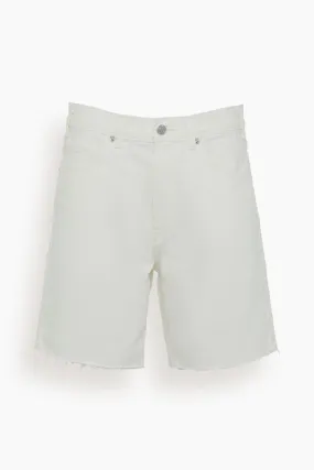 Russel Denim Short in Cream