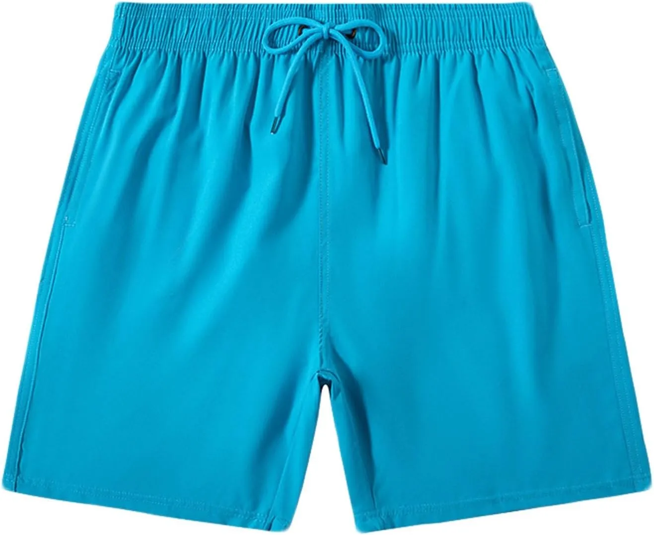 Shorts Men Casual Beach Swimming Surfing Truncks Shorts Relaxed Fit Quick Dry Men Drawstring Shorts Bright Color