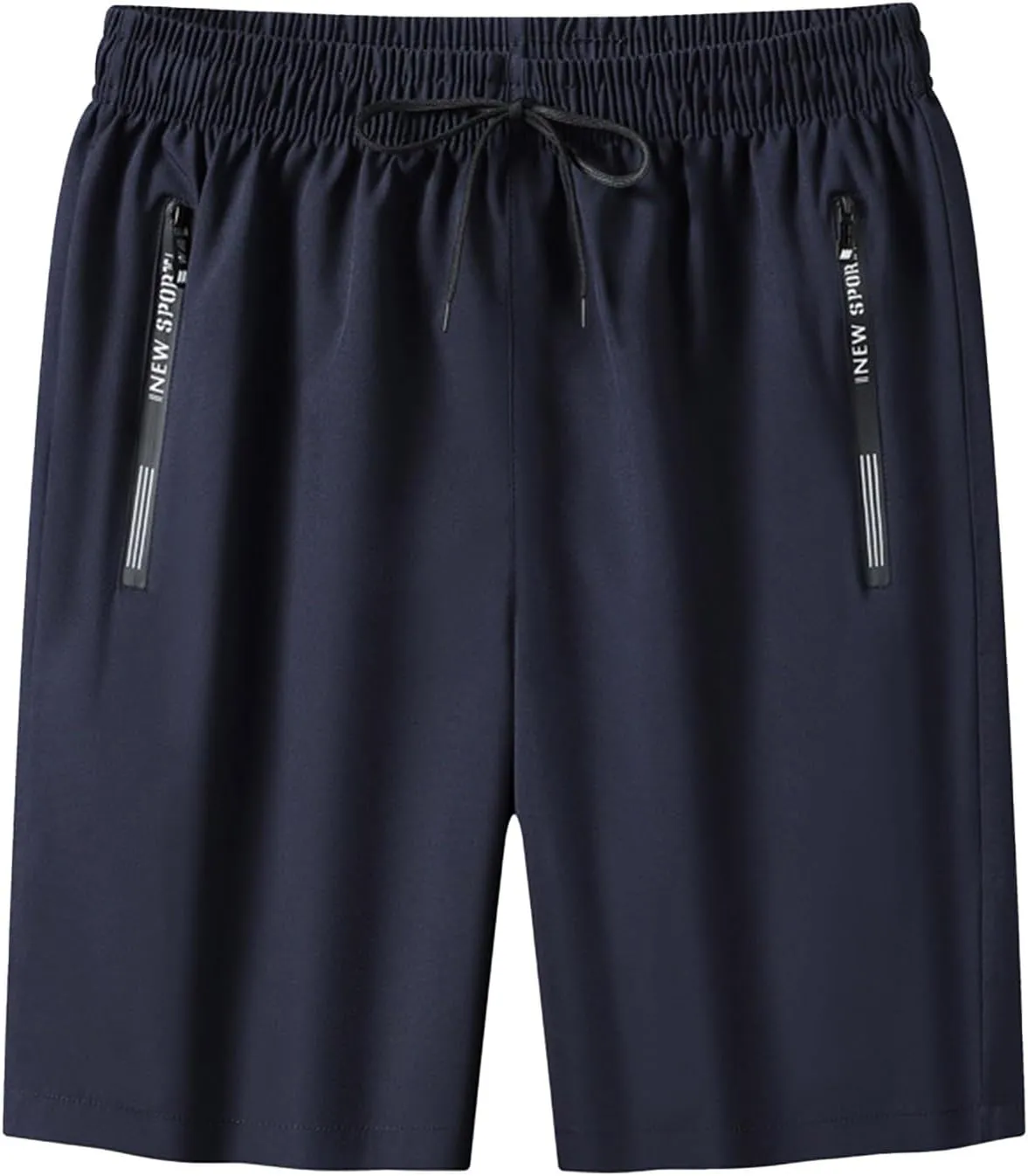 Shorts Men High Waisted Cotton Breathable Hiking Athletic Relaxed Shorts Straight Leg Casual Loose Fit Shorts with Pockets