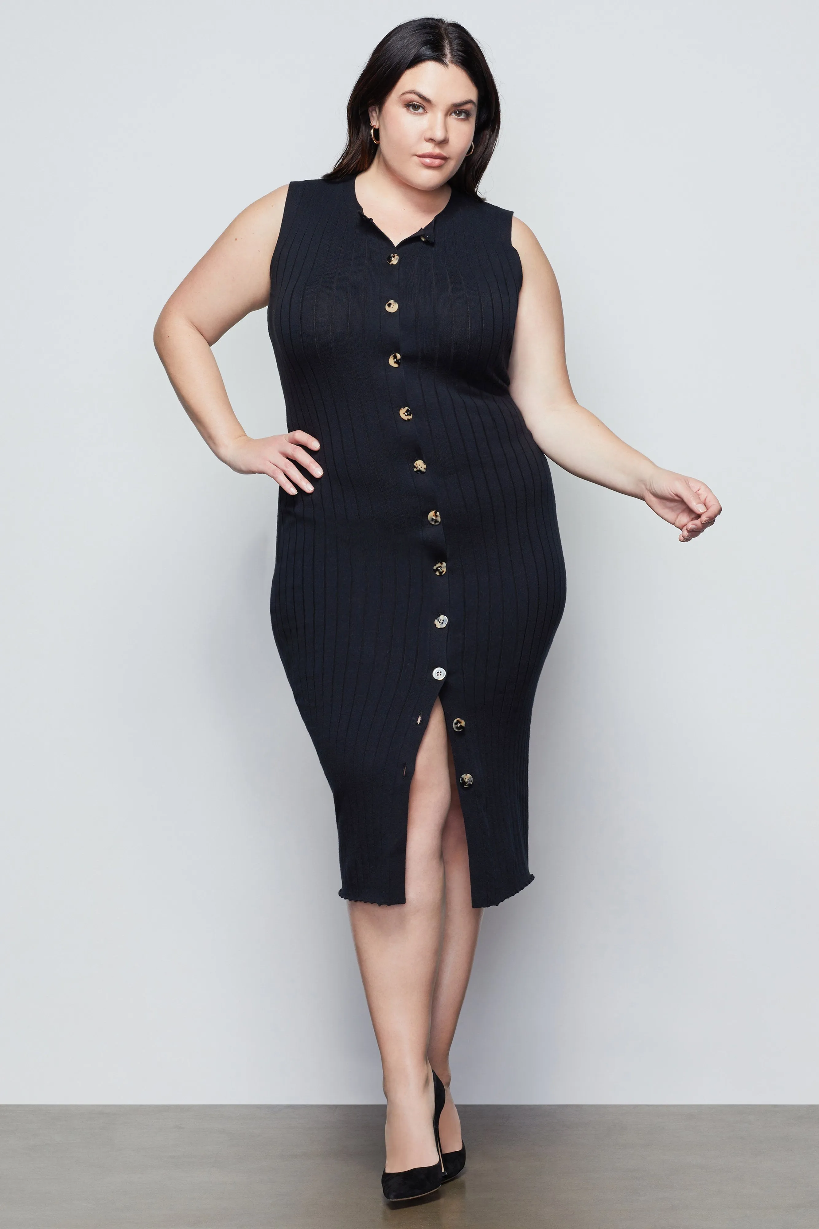 SHOW SOME LEG MIDI | BLACK001