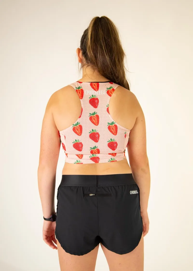 Strawberry Szn PWR Crop Top