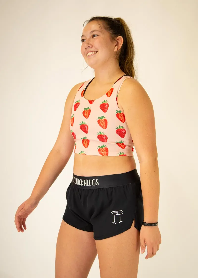Strawberry Szn PWR Crop Top