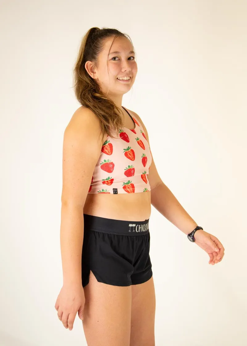 Strawberry Szn PWR Crop Top