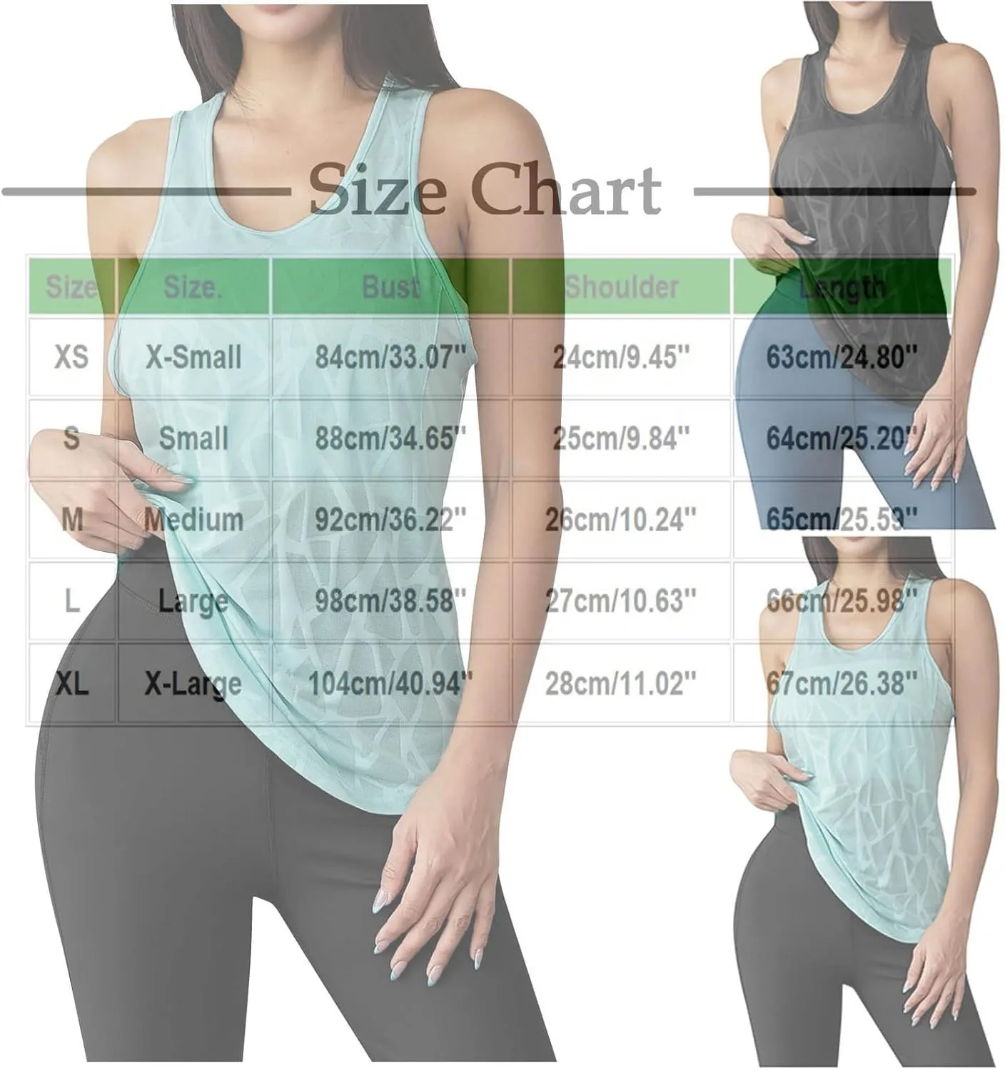 Summer Sports Yoga Tank Tops for Women, Lightweight Breathable Loose Sleeveless Shirts Outdoor Running Workout Clothes