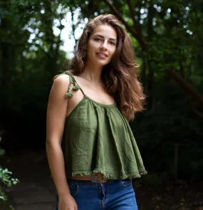 TASSLE SWING TOP GREEN