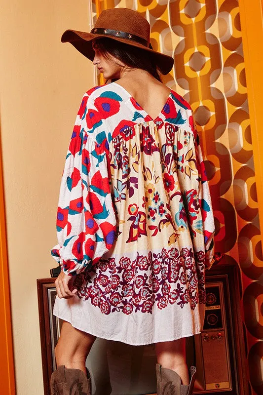 The Sunshine Dress in Multi