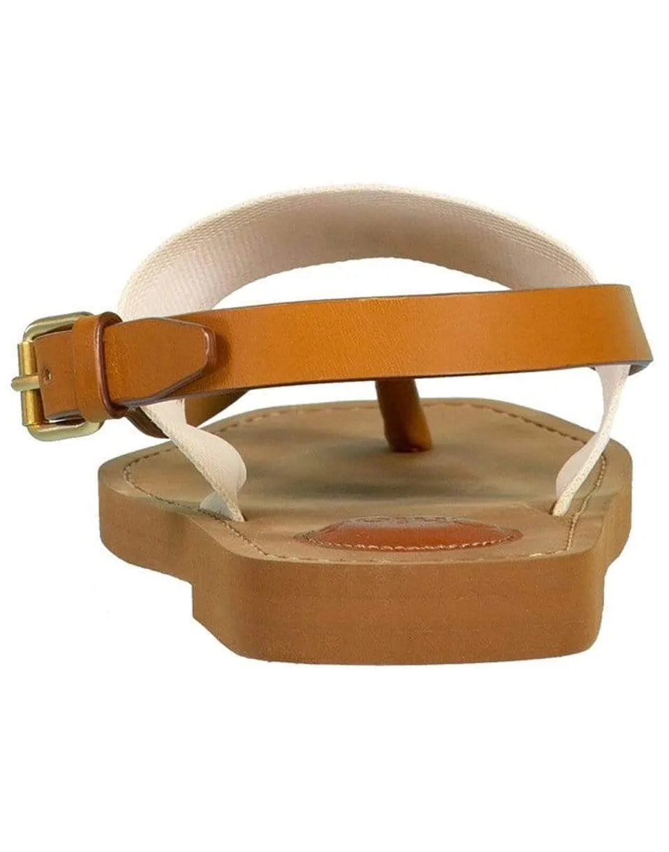 Woody Back Strap Flat Sandals