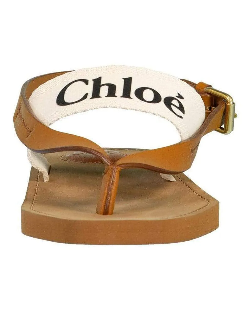 Woody Back Strap Flat Sandals